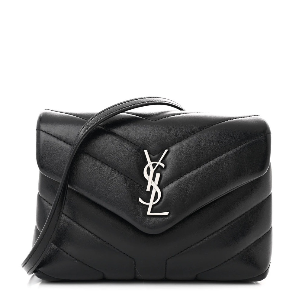 Yves Saint Laurent Toy Loulou Calfskin Leather Crossbody Bag